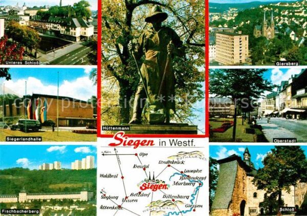 Siegen Westfalen Schloss Siegerlandhalle Fischbacherweg