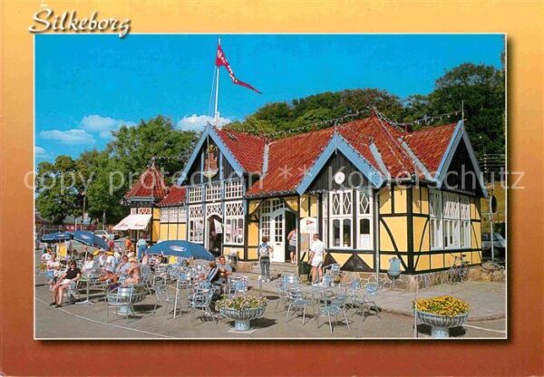 Silkeborg Arhus Hjeijle havnen Hafen Gaststätte