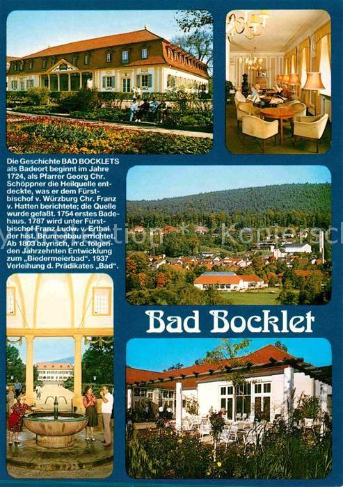 Bad Bocklet Teilansichten Staatsbad Geschichte
