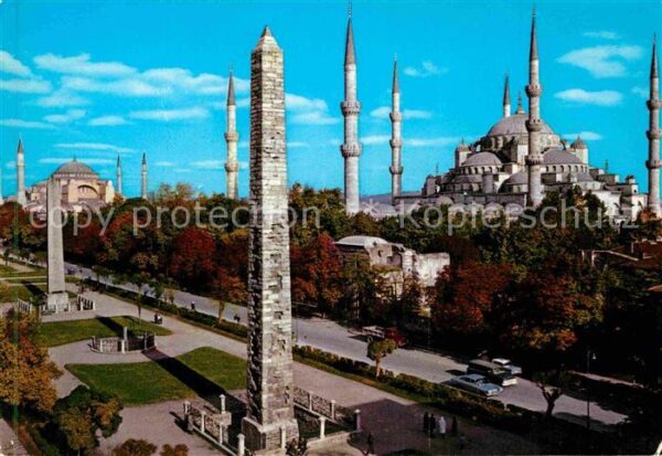 Istanbul Constantinopel Hippodrom Blaue Moschee