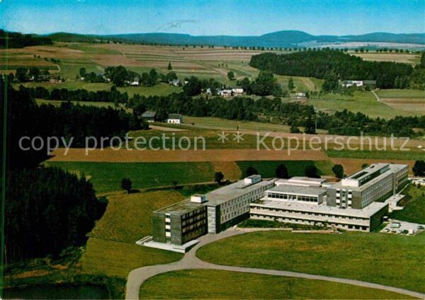 Bad Steben Sanatorium Franken der BfA im Frankenwa