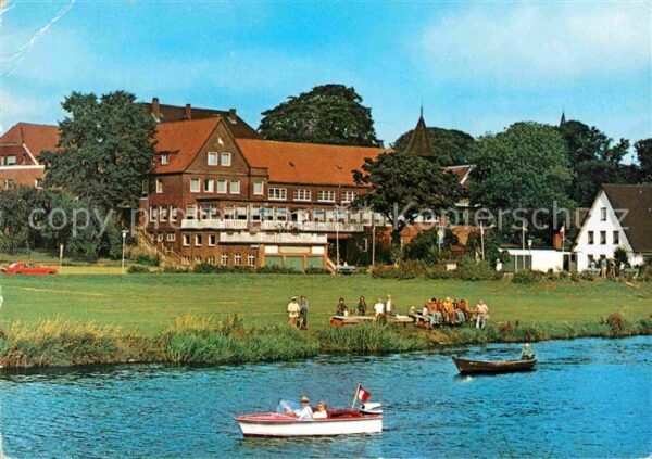 Schwabstedt Hotel Zur Treene Bootfahren
