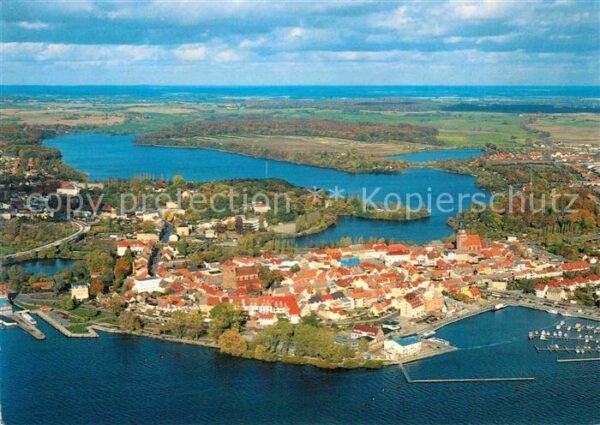 Waren Mueritz Altstadt Hafen Tiefwarensee Mecklenburg