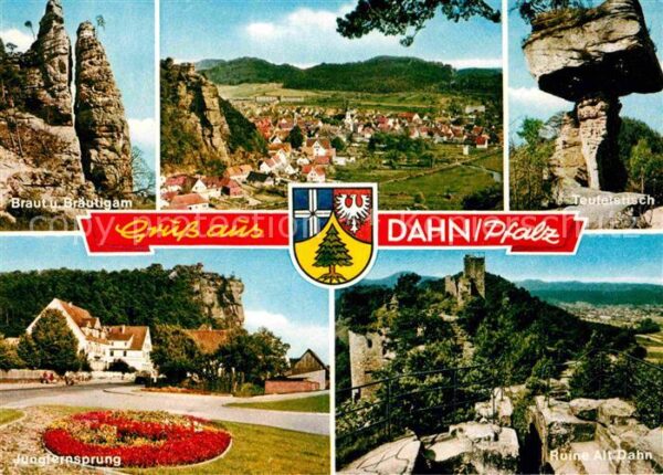 Dahn Felsformationen Braut und Bräutigam Teu