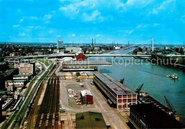Mannheim Kurt Schumacher Brücke über den Rhein