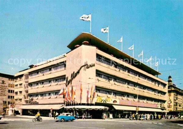 Mannheim Kaufhaus Hansa am Paradeplatz
