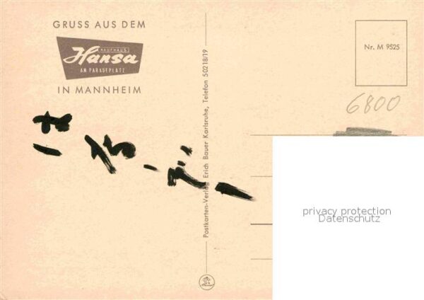Mannheim Kaufhaus Hansa am Paradeplatz – Bild 2