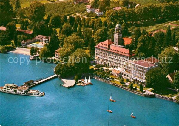Bad Schachen Lindau Hotel Restaurant Bootsanleger Fähre Fli