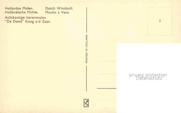 Windmuehle De Dood Koog aan de Zaan – Bild 2
