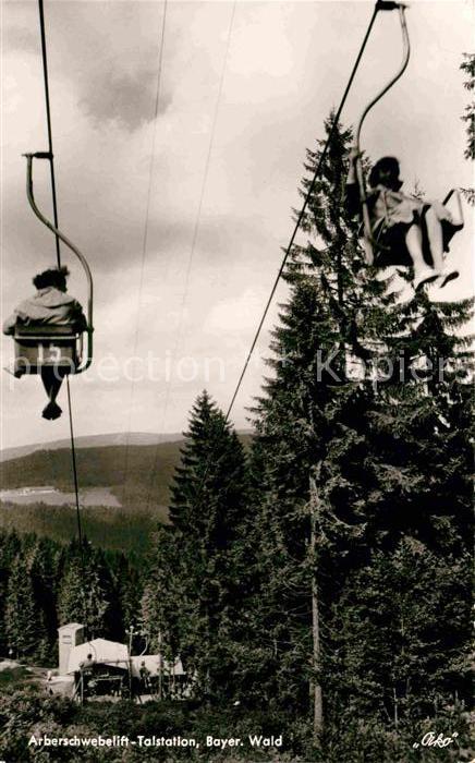 Sessellift Arber Talstation Bayerischer Wald