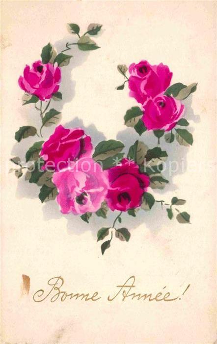 Neujahr Rosen