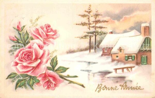 Neujahr Rosen