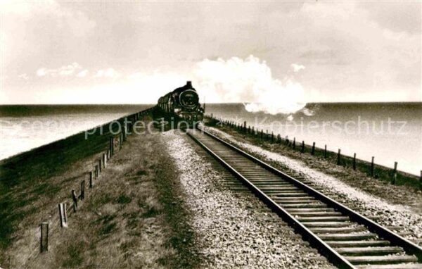 Lokomotive Sylt Hindenburgdamm