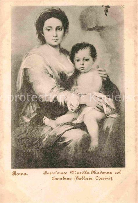 Murillo B. E. Madonna col Bambino