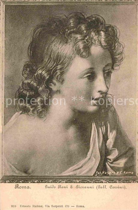 Kuenstlerkarte Alte Kuenstler Guido Reni S. Giovanni