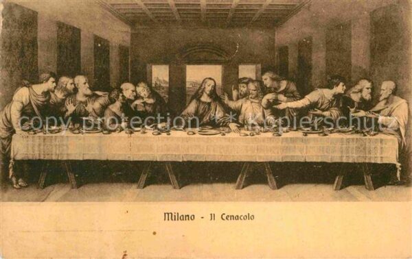 Jesus Christus Christentum Il Cenacolo Milano