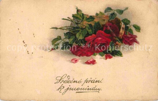 Rosen Glückwunsch