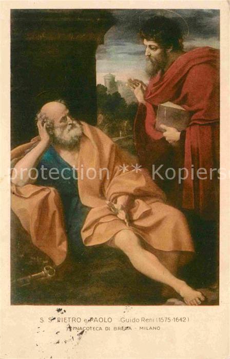 Kuenstlerkarte Alte Kuenstler S. Pietro e Paolo