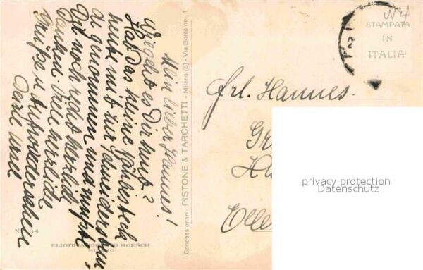 Kuenstlerkarte Alte Kuenstler S. Pietro e Paolo – Bild 2