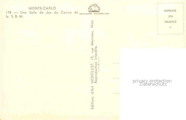 Casino Spielbank Monte-Carlo Salle du Jeu – Bild 2