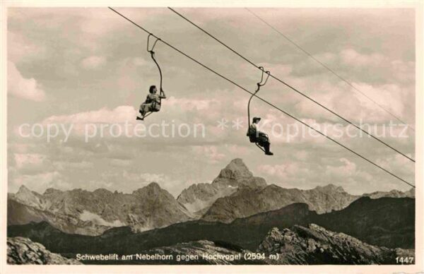 Sessellift Nebelhorn Hochvogel