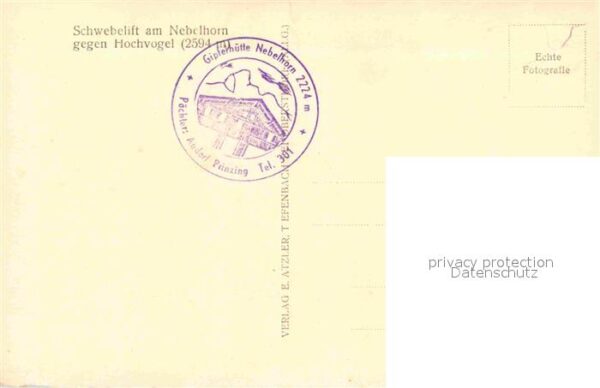Sessellift Nebelhorn Hochvogel – Bild 2
