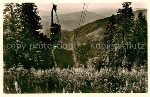 Seilbahn Schauinsland Freiburg Breisgau