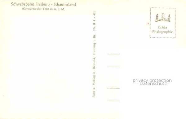 Seilbahn Schauinsland Freiburg Breisgau – Bild 2