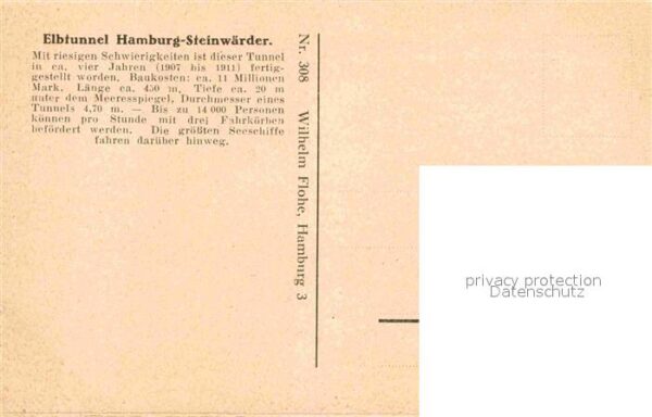 Strassenbahn Hamburg Elbtunnel Landungsbrücken – Bild 2