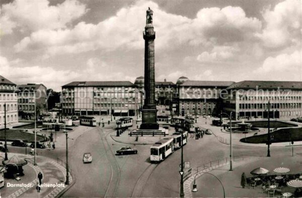 Strassenbahn Darmstadt Luisenplatz