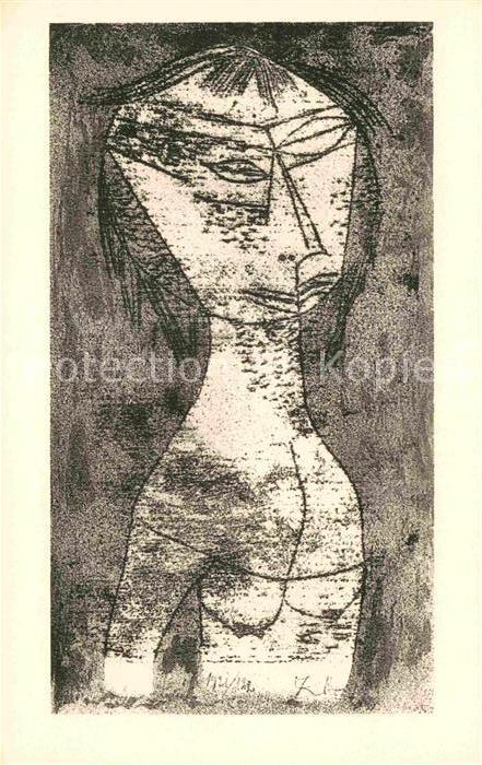 Kuenstlerkarte Paul Klee Saint of the Inner Light