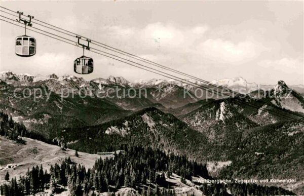 Seilbahn Wallberg Zugspitze Karwendel
