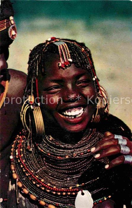 Typen Afrika African Girl