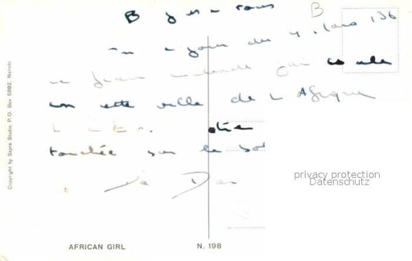 Typen Afrika African Girl – Bild 2
