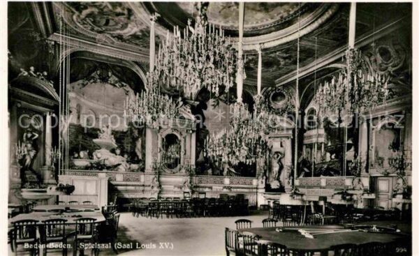 Casino Spielbank Baden-Baden Saal Louis XV.