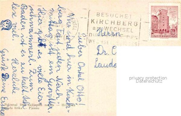 Kuenstlerkarte J. Mise Ljubo Wiesner – Bild 2