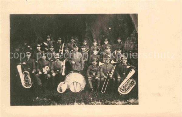 Musikanten Soldaten Trommel Tuba Posaune