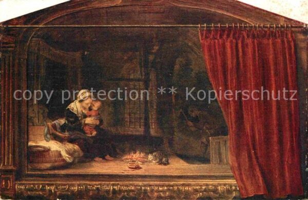 Rembrandt Die Sogenannte Holzhackerfamilie