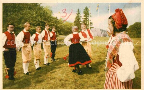 Tanz Taenzer Skansen Stockholm Folkdanslag