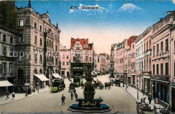 Strassenbahn Köln Waidmarkt