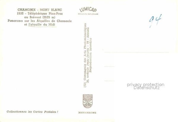 Seilbahn Telepherique Plan-Praz Brevent Aiguille – Bild 2