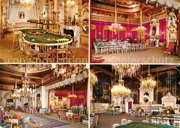 Casino Spielbank Baden-Baden Saal Pompadour Roter Saal G