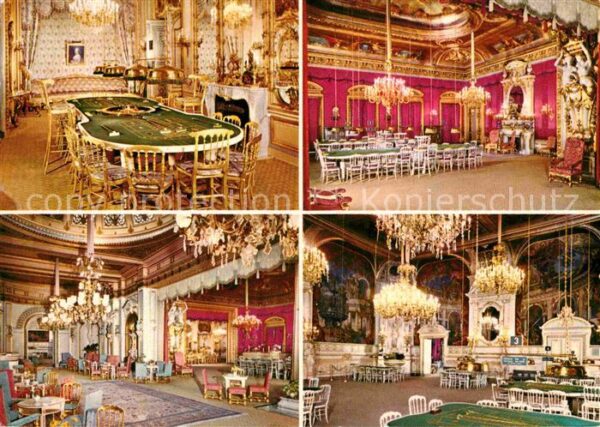 Casino Spielbank Baden-Baden Saal Pompadour Roter Saal G