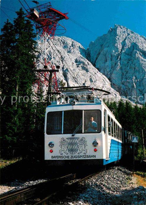 Zahnradbahn Bayerische Zugspitzbahn Zugspitze Seilb