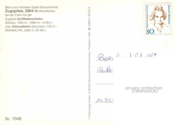 Zahnradbahn Bayerische Zugspitzbahn Zugspitze Seilb – Bild 2