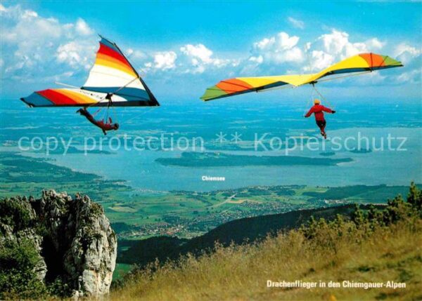 Drachenflug Drachenflieger Chiemsee