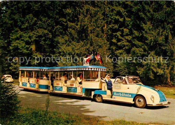 Touristenzug Kurbähnle Freudenstadt Schwarzwald