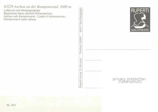 Seilbahn Kampenwand Aschau Schloss Hohenaschau – Bild 2