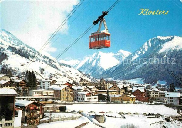Seilbahn Gotschna Klosters Silvrettagruppe