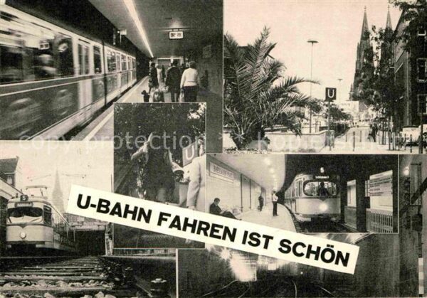 U-Bahn Subway Underground Metro Köln